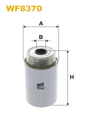 WIX FILTERS Polttoainesuodatin WF8370